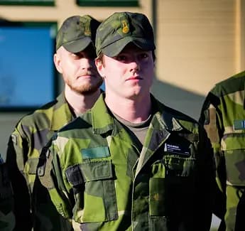 Felix in army uniform